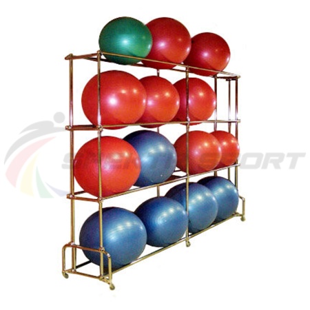 Купить Стеллаж для гимнастических мячей 16 шт в Верхнийтагиле 