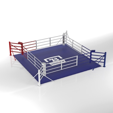 Купить Ринг боксерский напольный Totalbox на упорах 4х4м в Верхнийтагиле 